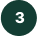 A white number three in a filled dark green circle.