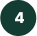 A white number four in a filled dark green circle.